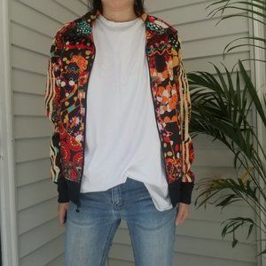 ADIDAS Artistic Pattern Track Jacket M